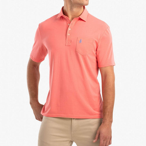 Johnnie O The Original 4 Button Polo JMPO3000 Coral Reef