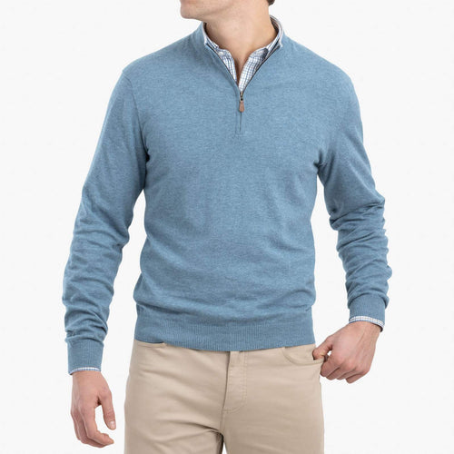 Johnnie O Bailey 1 4 Zip Sweater JMSW1260 Mariner