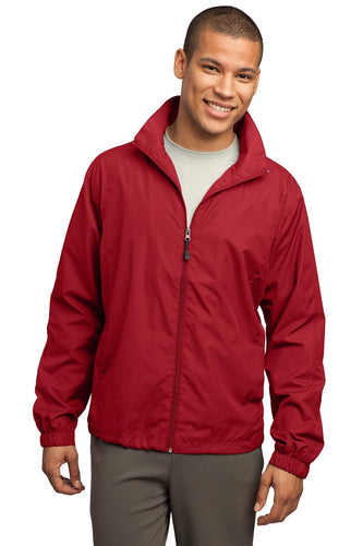 Sport-Tek True Red JST70 company embroidered jackets
