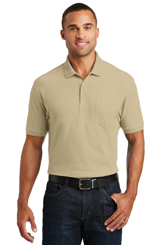 port authority wheat k100p corporate logo polo shirts