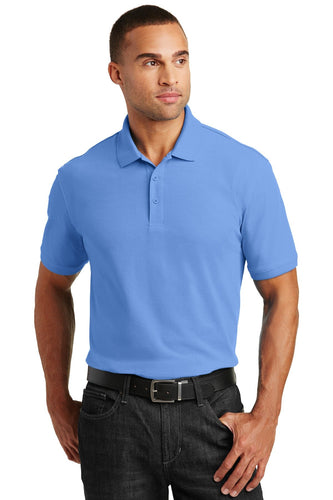 port authority carolina blue k100 corporate polo shirts with logo