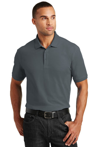 port authority graphite k100 corporate polo shirts with logo