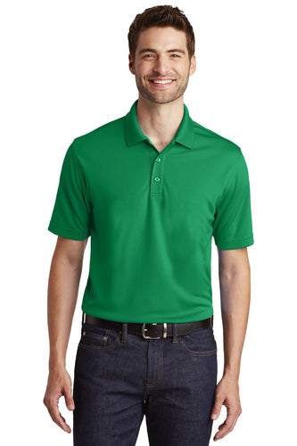 port authority bright kelly green k110 custom team polo shirts