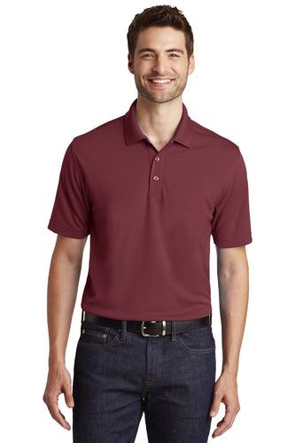 port authority burgundy k110 custom team polo shirts