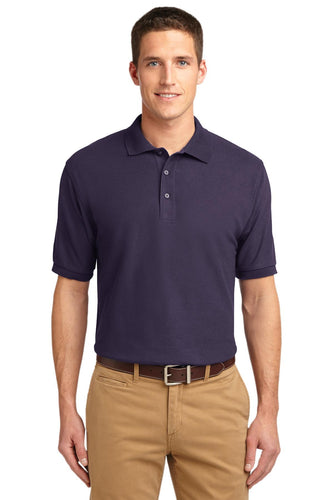 port authority eggplant k500es company polo shirts embroidered