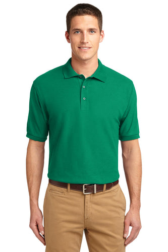 port authority kelly green k500es company polo shirts embroidered