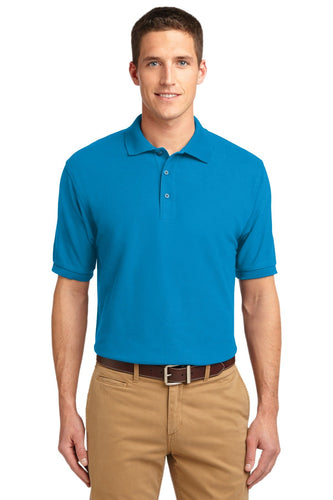 port authority turquoise k500es custom business polo shirts