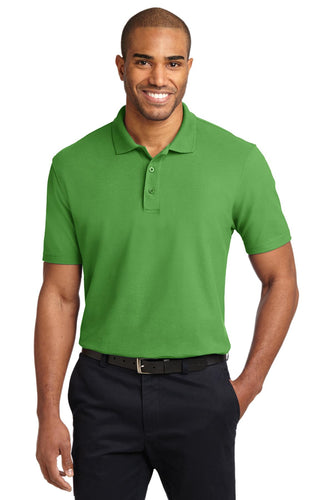 port authority vine green k510 custom team polo shirts