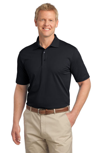 port authority black tlk527 custom embroidery polo shirts
