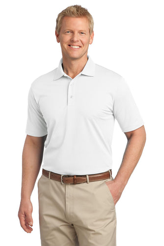 port authority white tlk527 business polos with logo