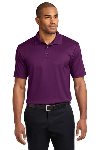 port authority violet purple k528 work polo shirts with logo