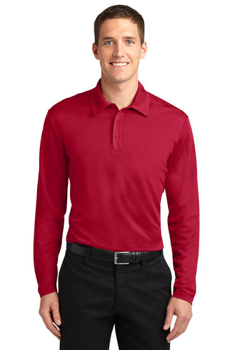 port authority red k540ls custom dry fit polo shirts