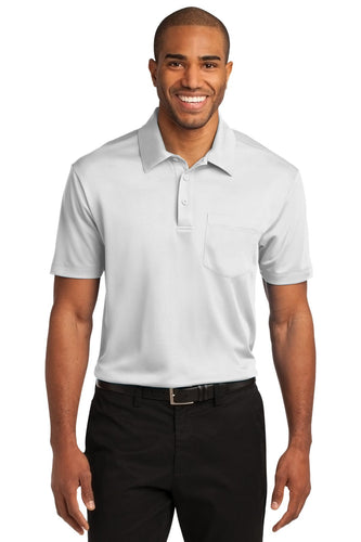 port authority white k540p custom made polo shirts with logo