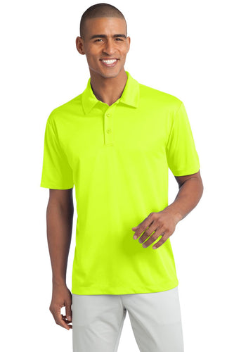port authority neon yellow k540 polo custom shirts