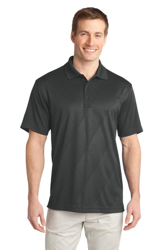 port authority graphite k548 business polos with logo