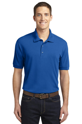 port authority cobalt blue k567 embroidered work polo shirts