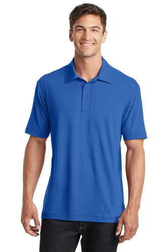 port authority strong blue k568 polo shirts company logos