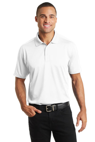 port authority white k569 custom dry fit polo shirts