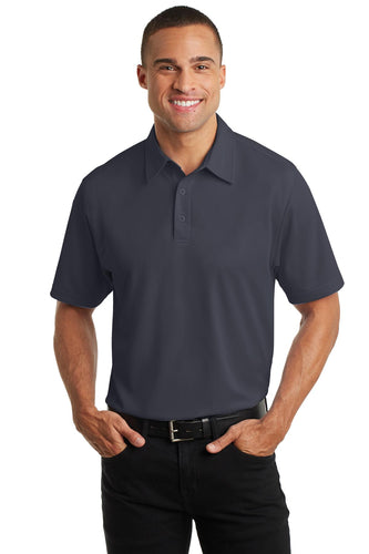 port authority battleship grey k571 custom dry fit polo shirts