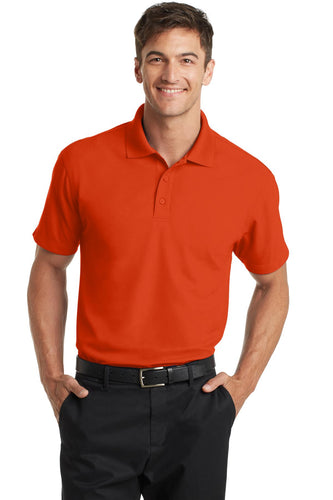 port authority autumn orange k572 custom womens polo shirts