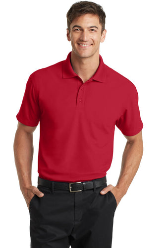 port authority engine red k572 custom made polo shirts with logo
