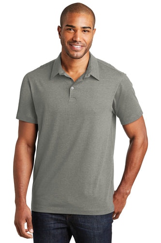 port authority monument grey k577 work polos with logo