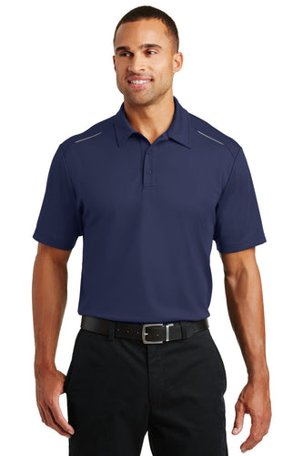 port authority true navy k580 embroidered work polo shirts