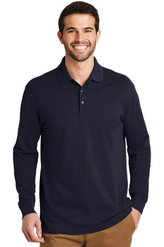 port authority navy k8000ls custom polo shirts for business