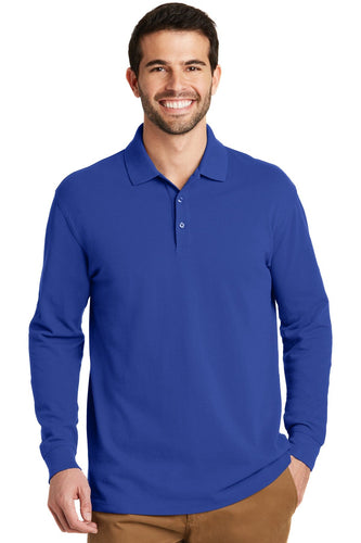 port authority true royal k8000ls custom polo shirts for business