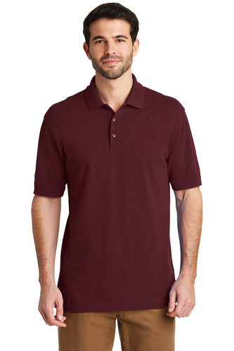 port authority maroon k8000 custom polos for business