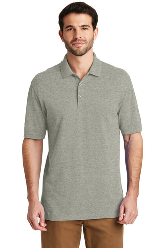 port authority oxford heather k8000 custom polos for business