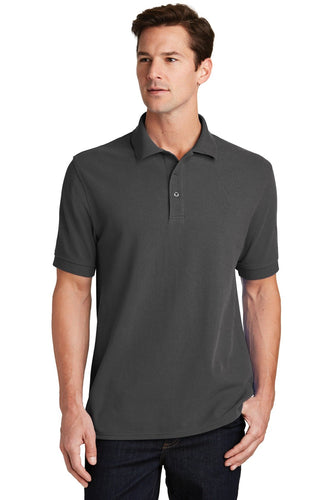 Port & Company Charcoal KP1500 custom company polo shirts