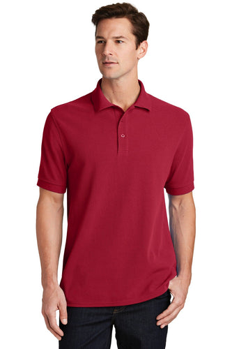 Port & Company Red KP1500 custom company polo shirts