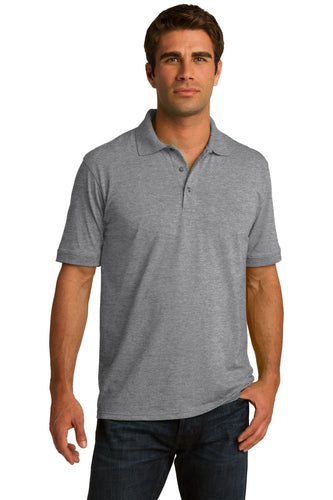 Port & Company Athletic Heather KP55T order custom polo shirts