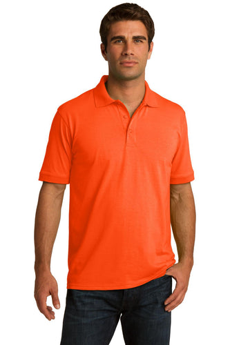 Port & Company Safety Orange KP55T custom polo shirts online