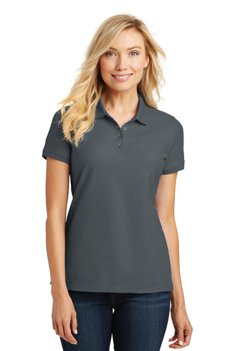 port authority graphite l100 custom embroidery polo shirts