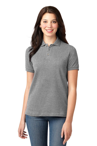 port authority oxford l420 custom polos with logo