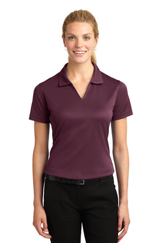 Sport-Tek Maroon L469 polo custom shirts