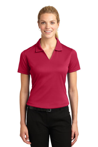 Sport-Tek Red L469 polo custom shirts
