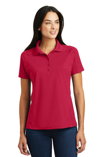Sport-Tek Engine Red L474 custom women's polo shirts