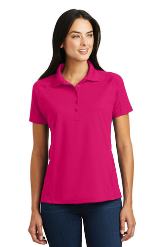 Sport-Tek Pink Raspberry L474 custom made polo shirts with logo