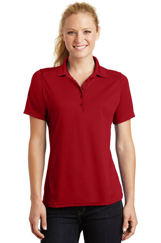 Sport-Tek True Red L475 custom team polo shirts