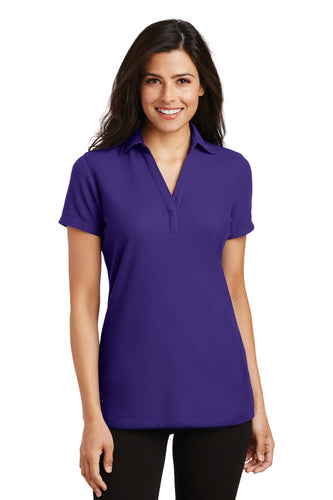 port authority purple l5001 order custom polo shirts