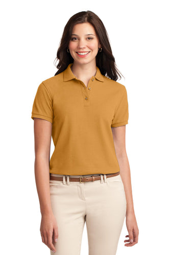 port authority gold l500 polo shirts brand logo