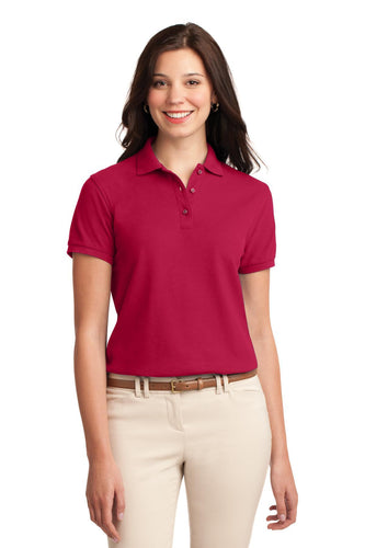 port authority red l500 custom company polo shirts