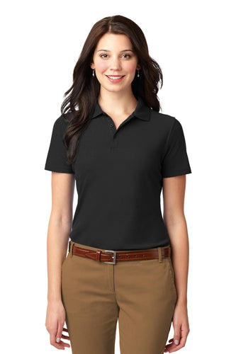 port authority black l510 custom polo shirts online
