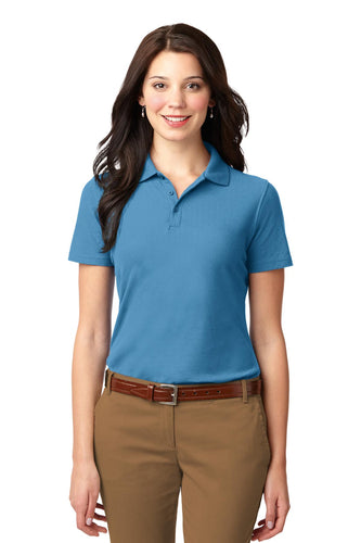 port authority celadon blue l510 custom polo shirts online