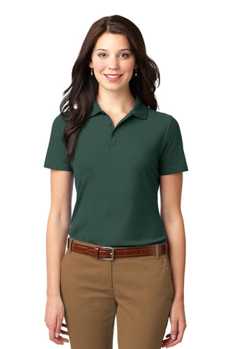 port authority dark green l510 custom polo shirts online