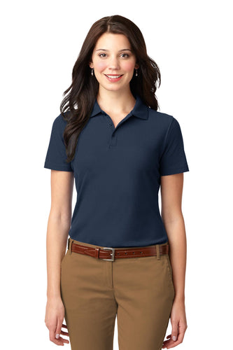 port authority navy l510 custom polo shirts online