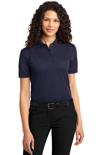 port authority navy l525 custom polo shirts with logo